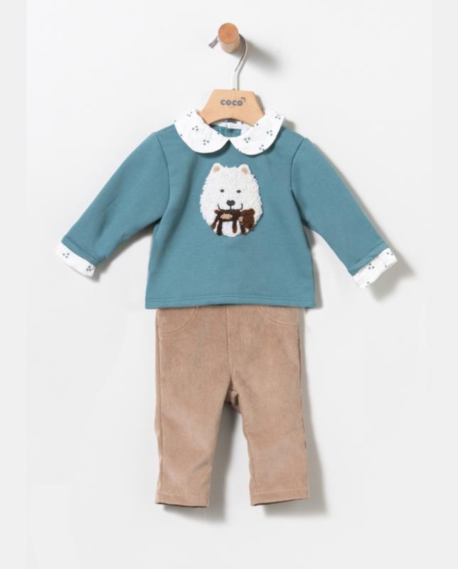 Conjunto niño coco acqua