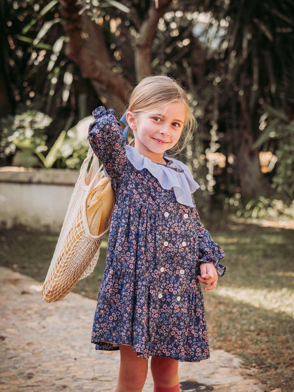 Vestido cocote flores 